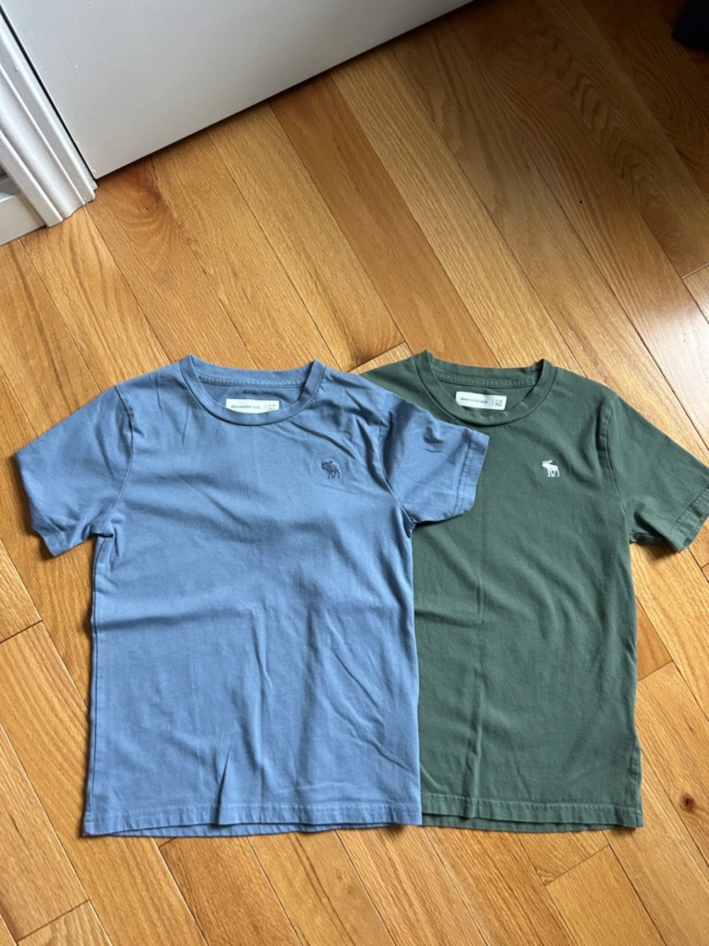abercrombie kids Short-Sleeve Tee Set in Blue & Olive